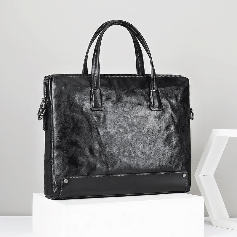 Handheld Laptop Bag Multi-functional Shoulder Business Briefcase image 3