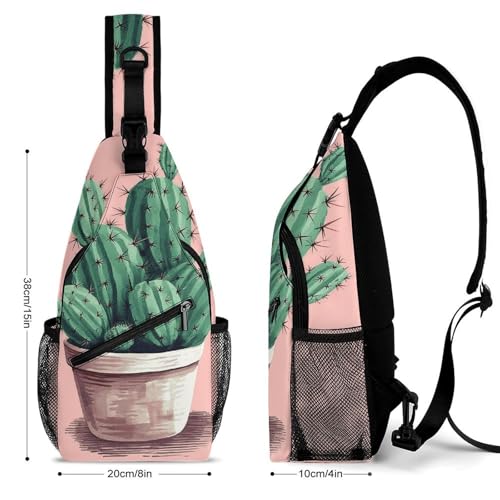Bolso cruzado casual para viajes y senderismo unisex miniatura 2