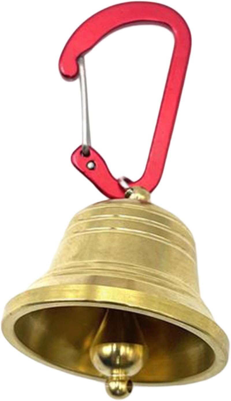 Outdoor Bell – Bear Safety Bell with Carabiner for Trail Adventures | Hiking Alert Tool for Wildlife Encounters, Suitable for Camping, Dog Walking, Fishing, and Exploring Natural Areas Outdoor Bell – Bear Safety Bell with Carabiner for Trail Adventures | Hiking Alert Tool for Wildlife Encounters, Suitable for Camping, Dog Walking, Fishing, and Exploring Natural Areas