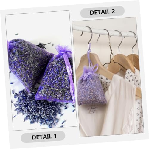 10 bolsas de sacos de lavanda para armario miniatura 4