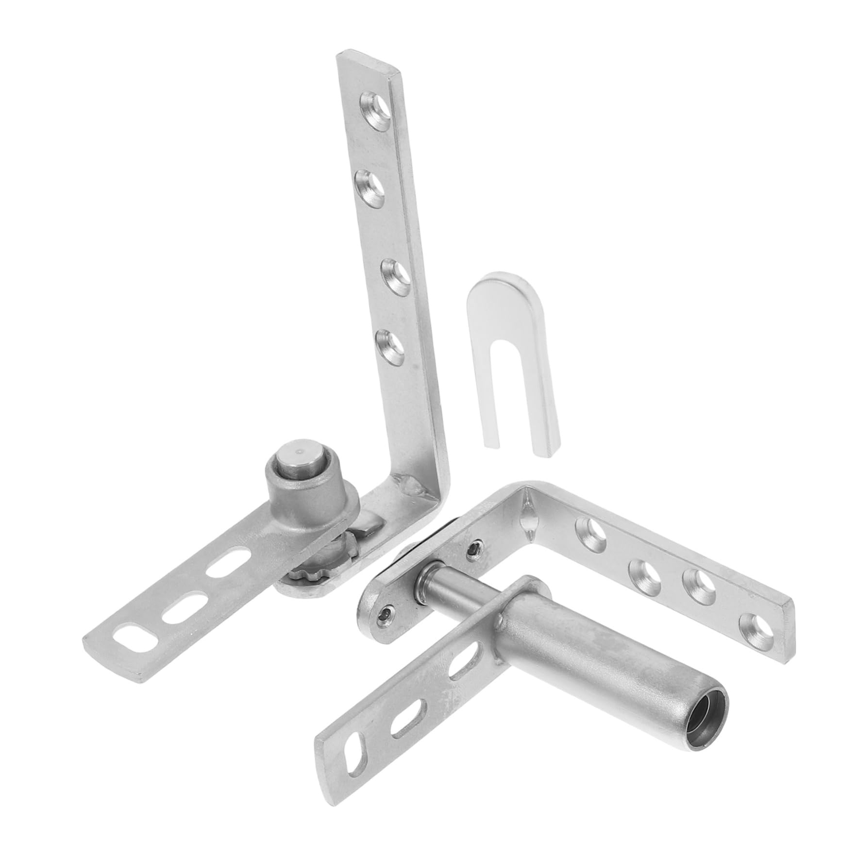 TEHAUX Invisible Hinges for Bookshelf Small Pivot Hinge Stainless Steel Door Hardware Sleek Hidden Design