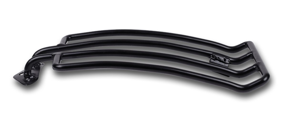 Gepäckträger schwarz kompatibel mit HD Dyna Street Bob 2006-2017 Wide Glide 2010-2017 Harley Davidson