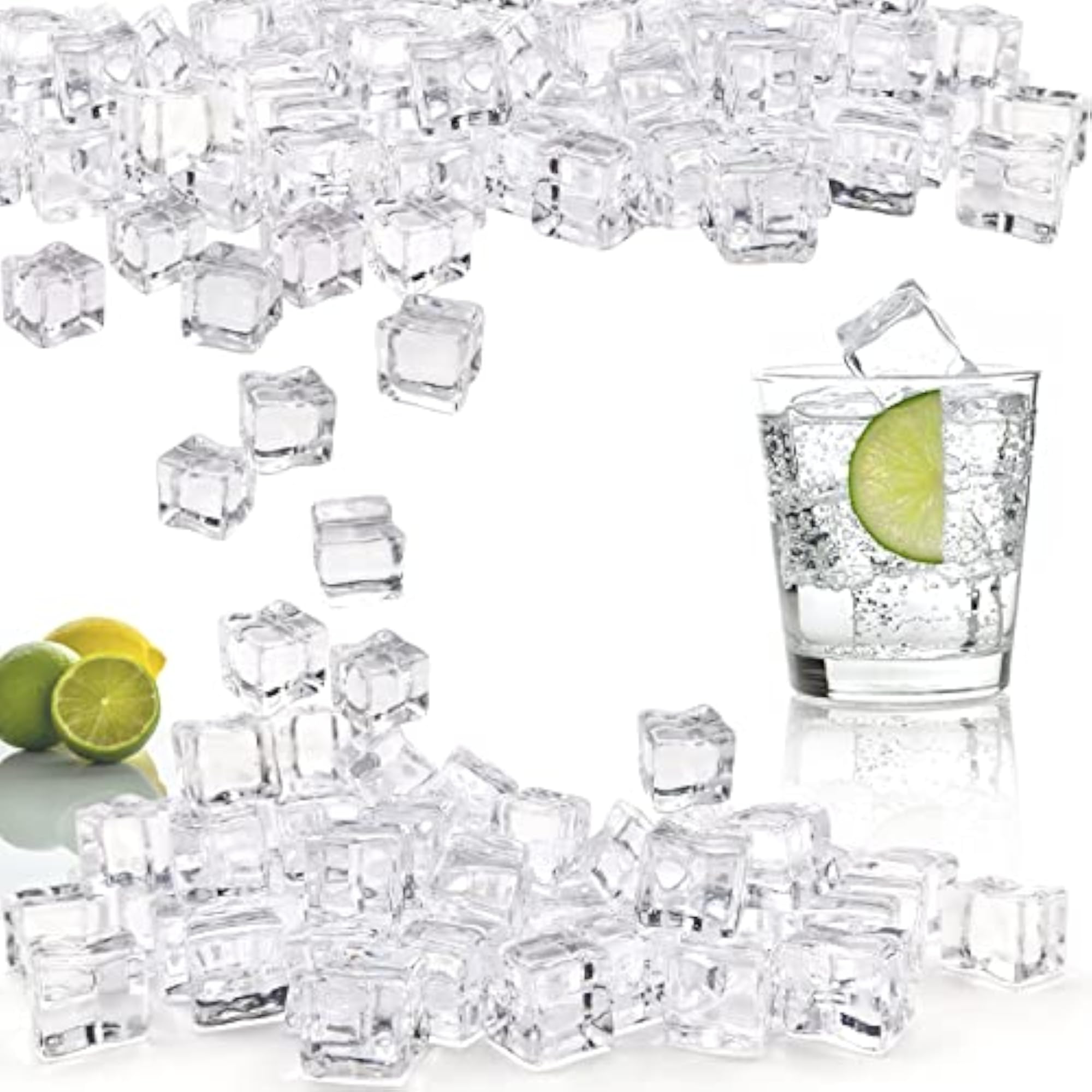 Fake Ice Cubes for Decoration and Photography
