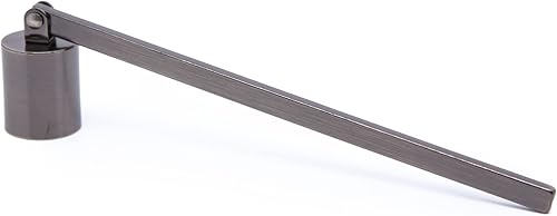 Miniatura 17 de Snuffers - Extintor de velas, accesorio extintor de velas para apagar mechas de vela de forma segura, diseño de hoja de ginkgo retro dorado Diseño