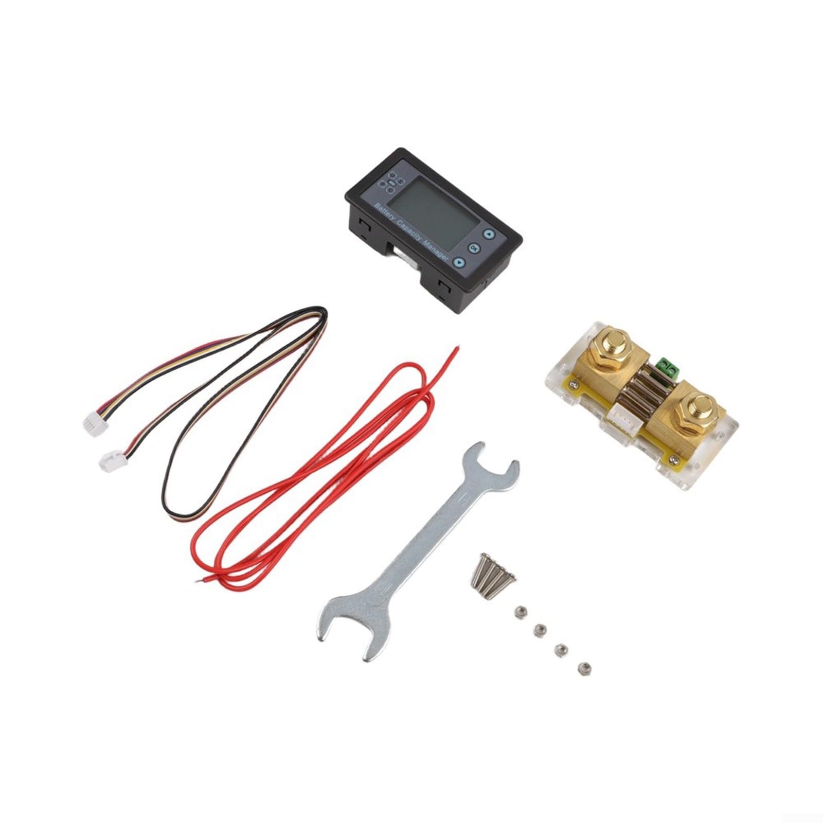 Multimetro digitale, 8120 V Shunt 100 – 500 A, per test di tensione e capacità (500 A)