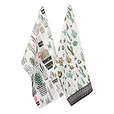 DII Urban Cactus Kitchen Collection, 18x28, Urban Oasis 2 Piece