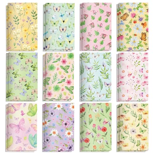 Mini notebooks Fresh Flower OXYLIPO par 24 pour notes quotidiennes