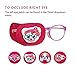 Astropic 4Pcs Eye Patches for Kids | Girls Eye Patch for Glasses | Medical Eye Patch for Children with Lazy Eye (Right Eye Coverage, Pink)