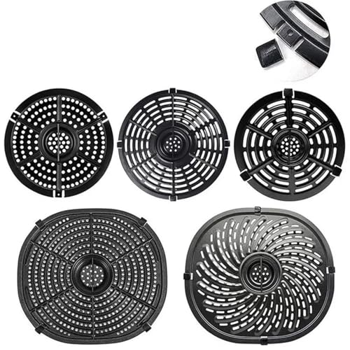 Aros de Goma para Freidora 100/200/400 Uds. Pies Protectoras Antideslizantes para Reemplazo de Piezas Desmontables Accesorios para Cocina miniatura 3