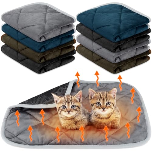Clysee 8 Pack Self Heating Cat Mat