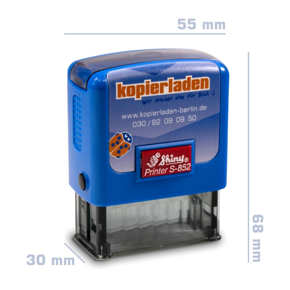 Tibro Autoinchiostrante Personalizzato (38 X 14 -3 Righe) Tibri Per Indirizzi In Goa