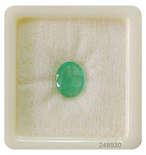 Émeraude naturelle non chauffée 2.22 carats Panna pour homme et femme
