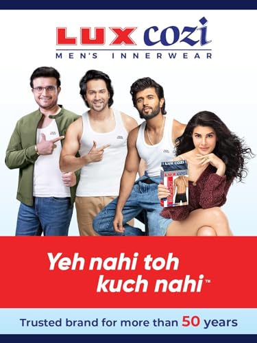 Image of Lux Cozi Bigshot Longs Solid Underwear for Men Combo, Breathable 100% Cotton Underwear for Man Pack of 3 (Colors May Vary)