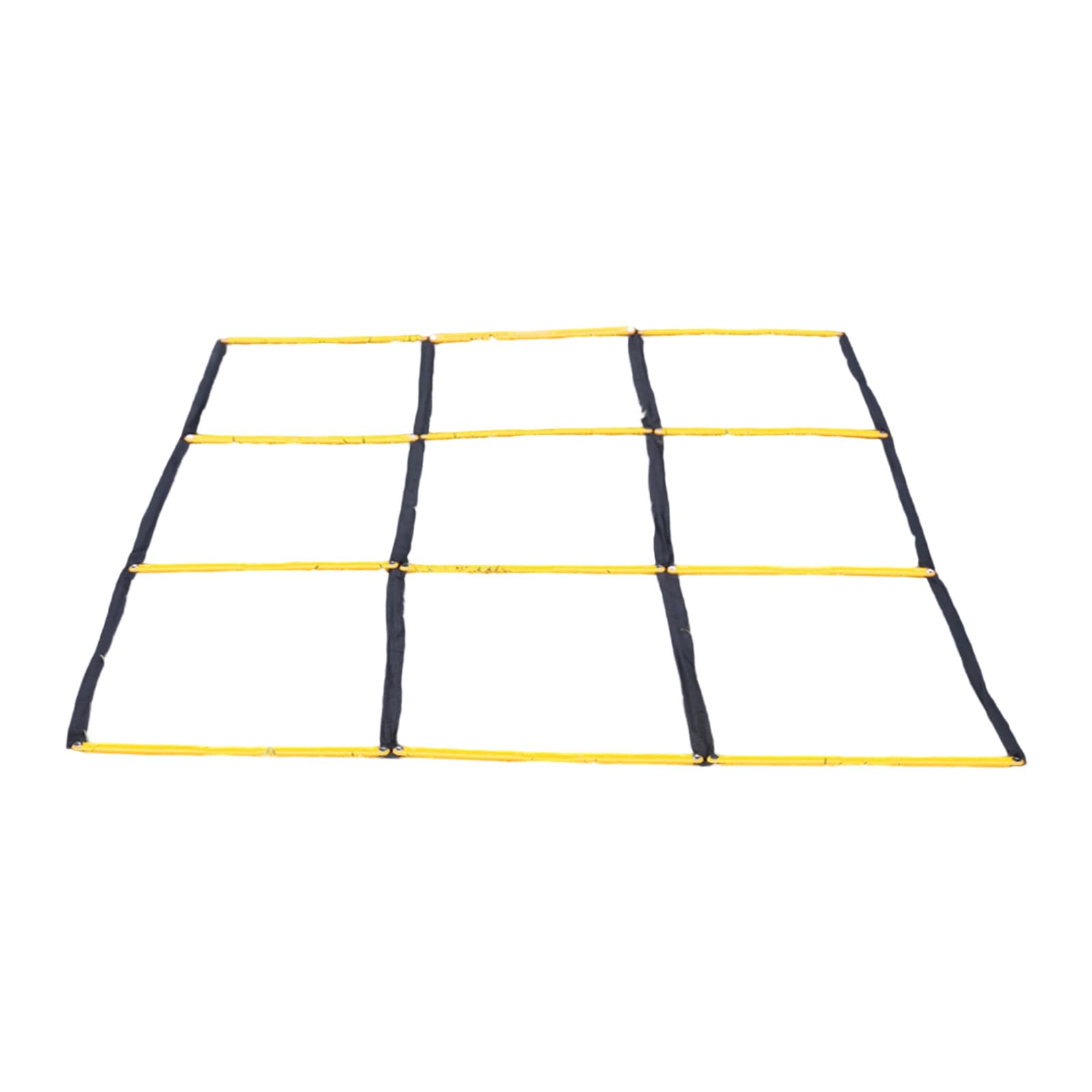 Escalera de agilidad de velocidad con peldaños para entrenamiento de fútbol y baloncesto, equipo de fitness portátil, escalera de entrenamiento para interiores y exteriores para juegos de pies