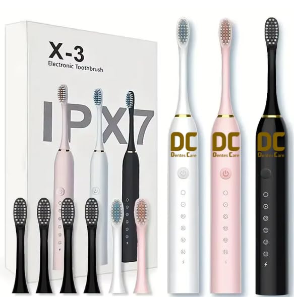 Dentes Care Sonic Electric Tootbrush (Pastel Pink, Adult) 8