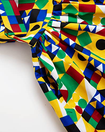 SHENBOLEN Women African Print Dashiki Tradition Waist Belts One Size4