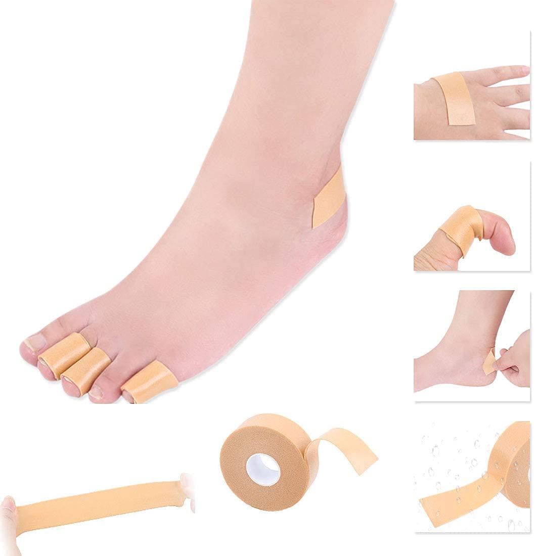 Kitssential®Foot Care Sticker Heel Grip Tape Foot Care Protector Anti Slip Feet Pad Adhesive Heel Insole Cushion Shoe Tape for Skin Tape Bandages for Friction on Feet, Toes, Hands, Shoes ((Pack of 1)) (B0BSFHCWD4) Amazon Price History, Amazon Price Tracker