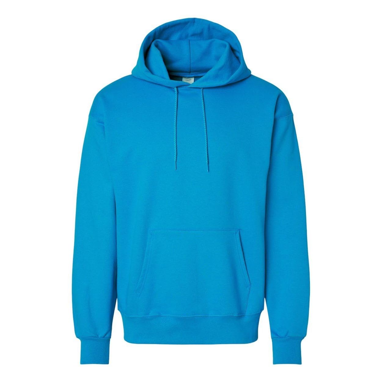 Sweat à capuche teal lourd en coton majoritaire | Pull confort hiver - 4