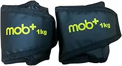 Par Caneleira Tornozeleira Mob+ Fitness Peso 1 Kg