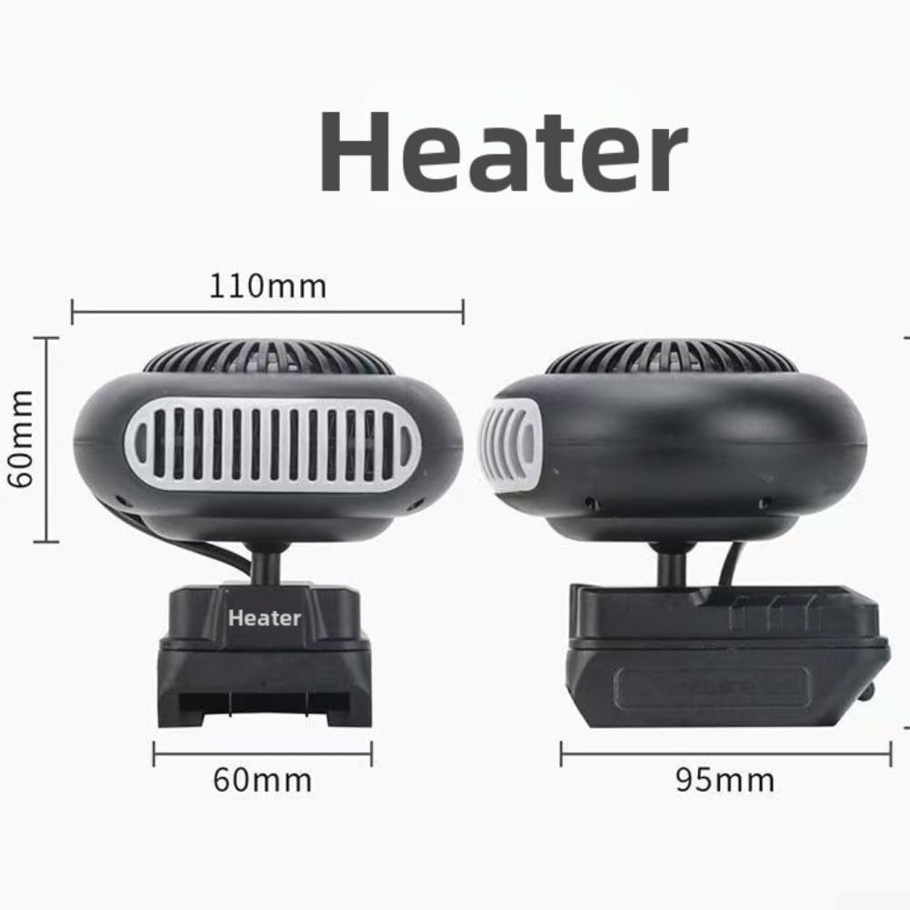 Chauffage de voiture USB portable, pour technologie de chauffage rapide et design de sécurité anti-basculement, pour une utilisation dans les véhicules et les environnements extérieurs (B)