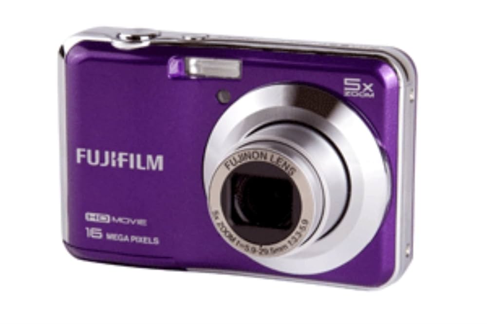 Fujifilm FinePix AX650 Digital Camera - Purple (16 MP, 5x