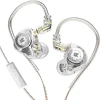 Fone de Ouvido KZ EDX Pro com Microfone - Cristal