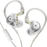Fone de Ouvido KZ EDX Pro com Microfone - Cristal
