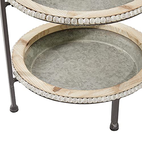 Serveur étagé structure grise robuste grand volume de présentation - 7
