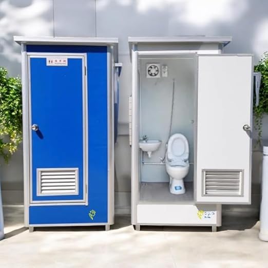 Portable outdoor toilet/restroom, high grade prefabricated