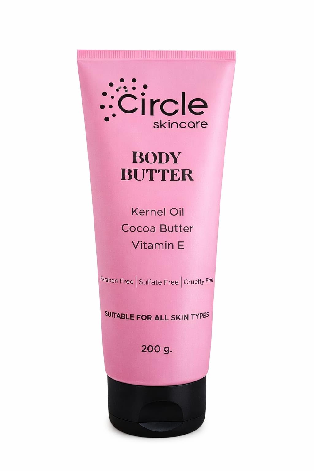 Circle Skincare Soothing Body Butter with Kernel Oil, Cocoa Butter, Vitamin E, 200 g | Contains Niacinaminde, Allantoin | 24H moisture, Non-Greasy | Paraben Free, Sulfate Free, Curelty Free-picture-34