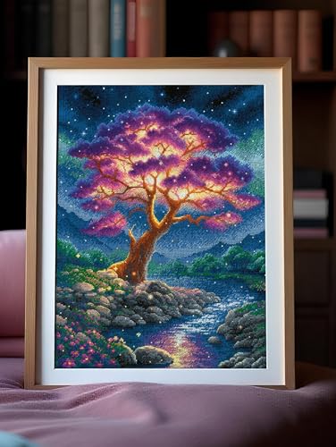 Image of RIOLIS - Mysterious Universe 2240, Cross Stitch Kits 11 inch x 15 inch, Cross Stitch Kits for Beginners & Advanced, Crossstitching Kits Adult, Counted Stitching Kits, Embroidery Kit