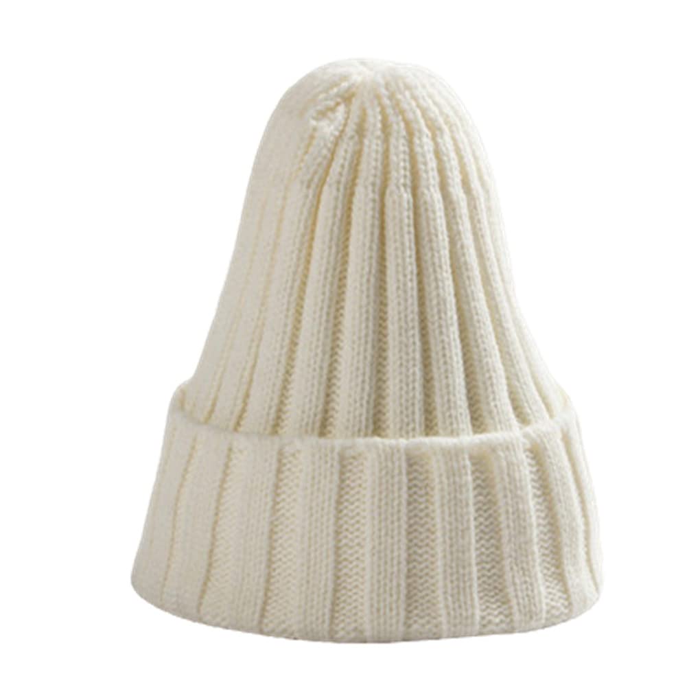 Zaiyi Hat Female Unisex Cotton Blends Warm Soft Knitted Hats Men Winter Caps Women Beanie Girl