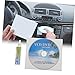 VILLCASE 1Set CD Player Brush Cleaning Kit with Cleaning Disc and Cleaning Removes Dust Fingerprints Improves Playback for CD