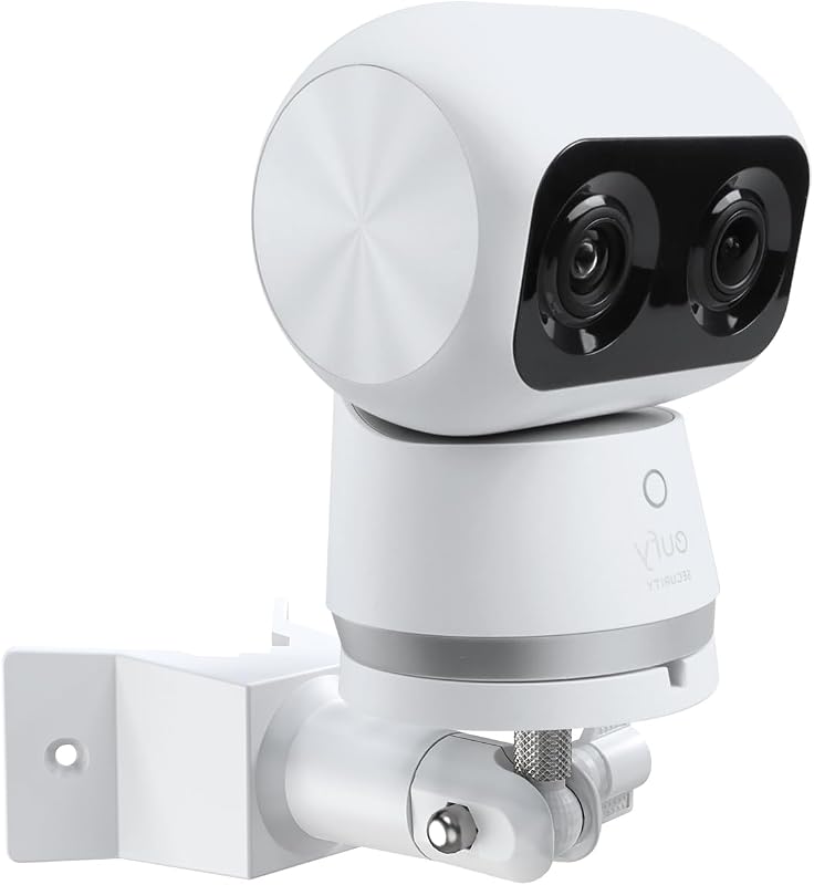 Corner Wall Mount Bracket Compatible with Eufy Security Indoor Cam S350 Camera (White)