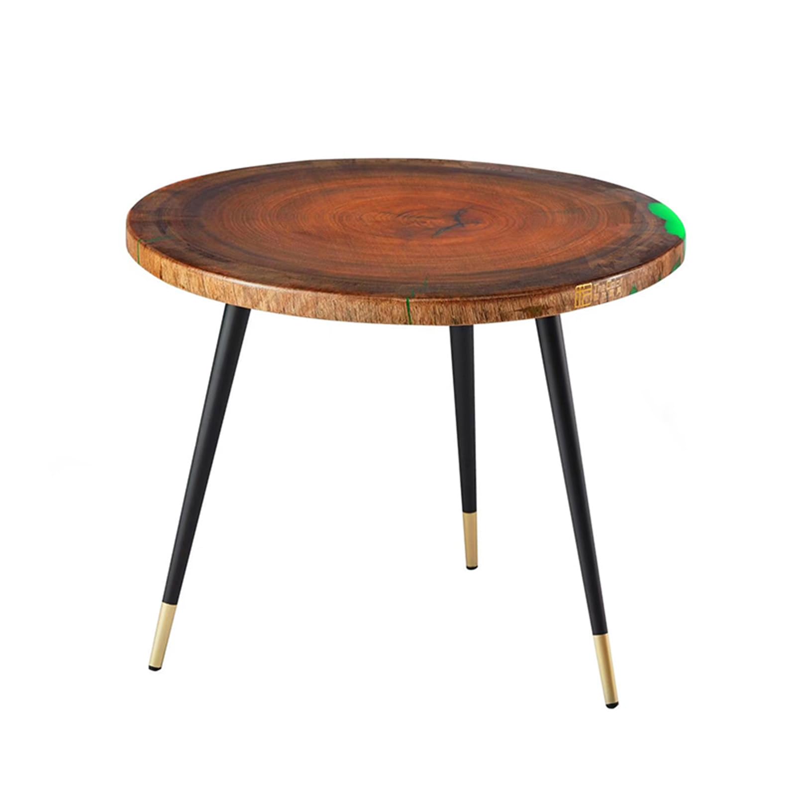 Generico Gambe per Mobili Ricambio Nero 4 Pezzi Supporto Piedini Conici per Tavolo in Ferro Vernice Spray Piedini per Divano Altezza: 10-72 cm Piedini per Mobile Oro 72 cm/28,4"