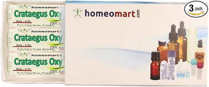 My Personal Guide to the Best Homeopathic Remedies for Arteriosclerosis (Supportive) 10 Crataegus Oxyacantha Homeopathy Pellets (Pills) in 200C Potency, Pack of 3