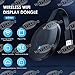 immagine 1WATSABRO Wireless WiFi Display Dongle 4 K, 5 GHz + 2,4 GHz WiFi, ricevitore di visualizzazione, 1080HD, WiFi, adatto per smartphone Android, IOS/PC/TV/monitor/proiettore