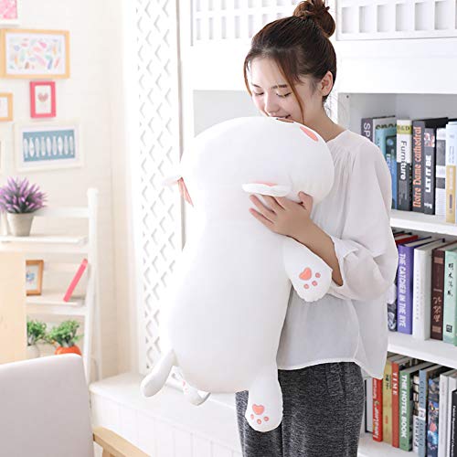 Boneca de animal de gato mentiroso Kawai da JENPECH | simulação de ornamento de casa | Brinquedo de