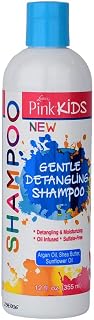 Pink Kids Gentle Detangling 12 Fl. Oz. Made with Argan Oil, Shea Butter and Sunflower Oil