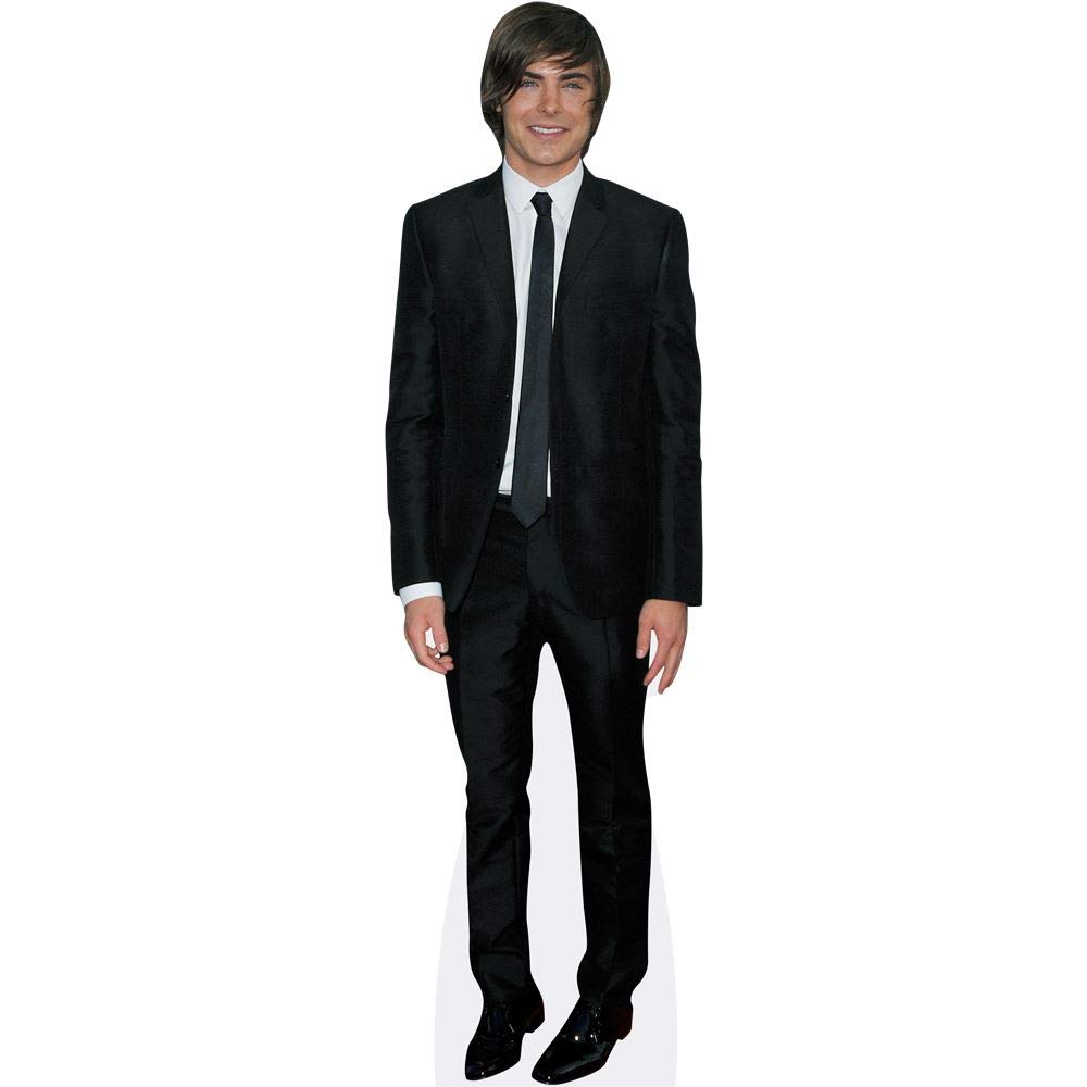 Zac Efron (Black Suit) Mini Size Cutout