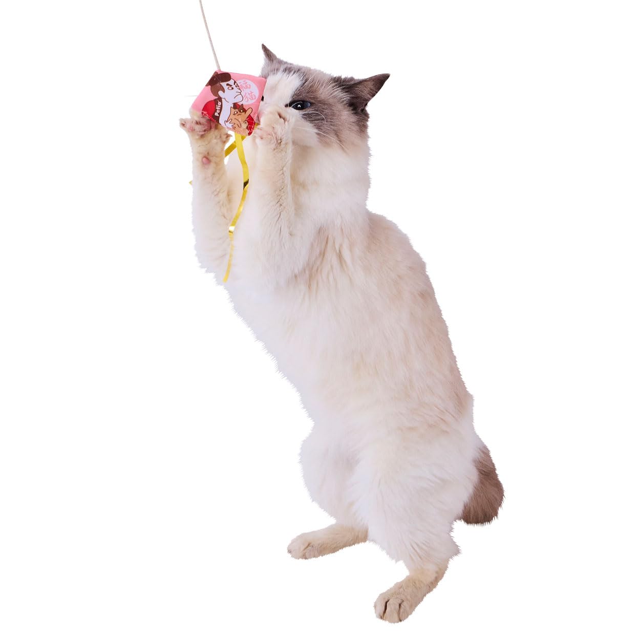Amazon | ペティオ (Petio) 猫用おもちゃ 猫小町 凧じゃらし 歌舞伎