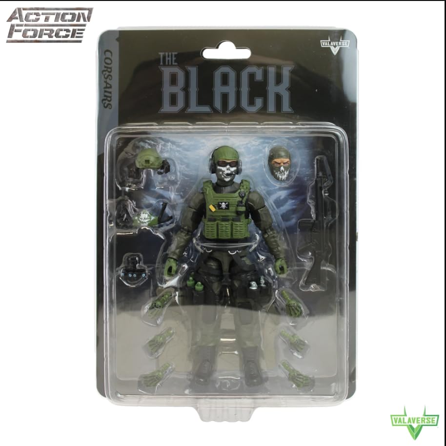 Action Force Valaverse Corsair (A) Black Series Premium 6-Inch