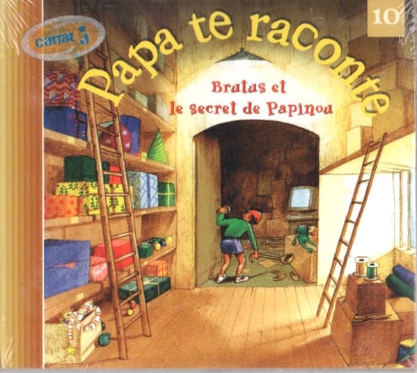 papa te raconte - bratas et le secret de papinou (1 CD) [Audio CD]