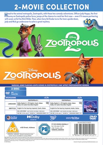 Zootroplis Doublepack coleccion pelis animadas infantiles disco blu ray 3
