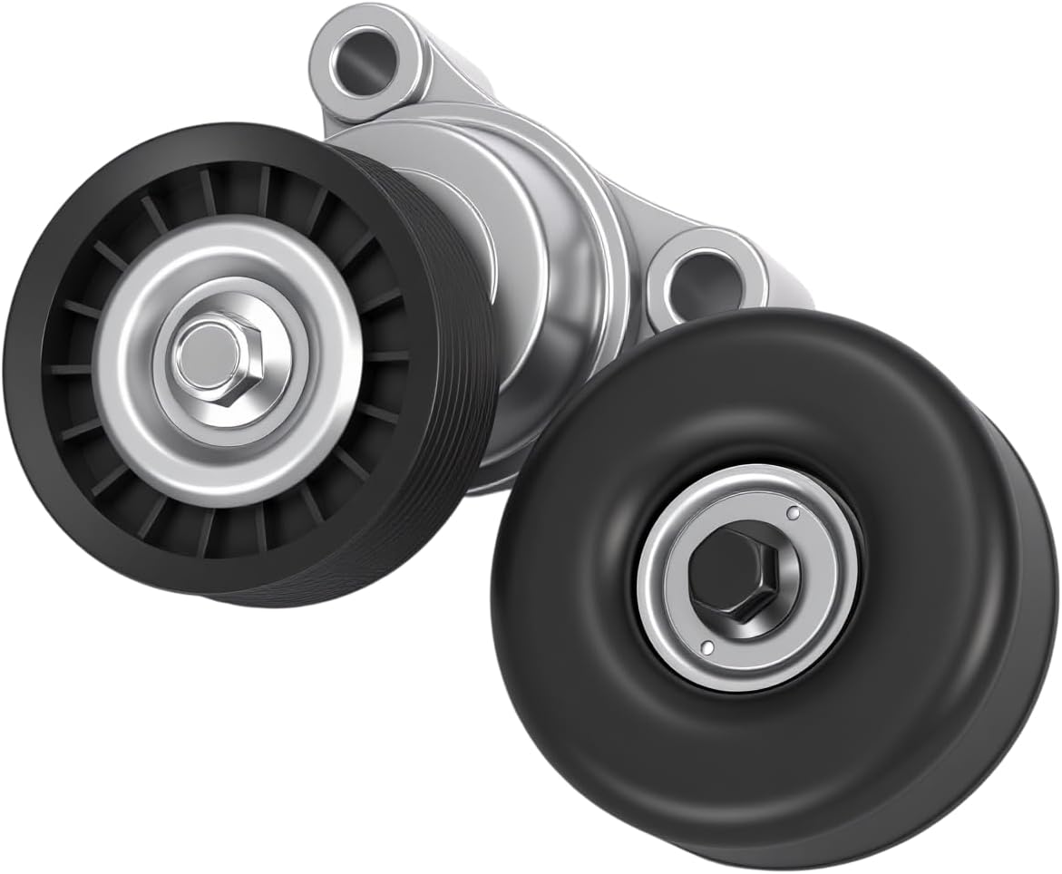 39083 Belt Tensioner Pulley Kit, for Cadillac Escalade, for Chevy Avalanche Colorado Express Silverado Suburban Tahoe, for GMC Savana Sierra Yukon, for Hummer H2 H3, 09-19 V8 4.8/5.3/6.0/6.2L