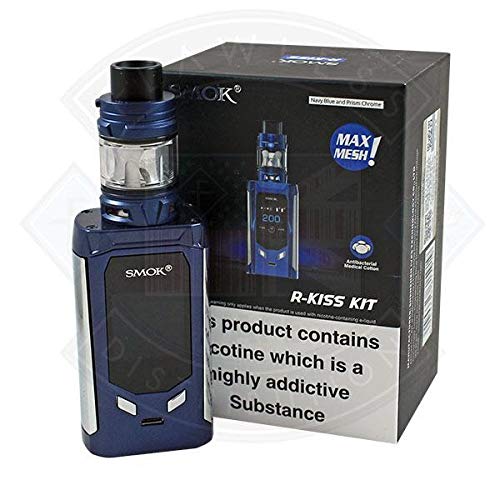 Smok R-KISS Kit 200w + Atomizador TFV-Mini V2 Tank 2ml - Cigarrillo electrónico de larga duración vape mod avanzado - no incluye baterías - no incluye líquido