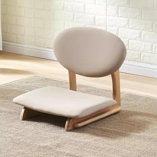 Fauteuil de sol haut de gamme en tissu vintage texturé