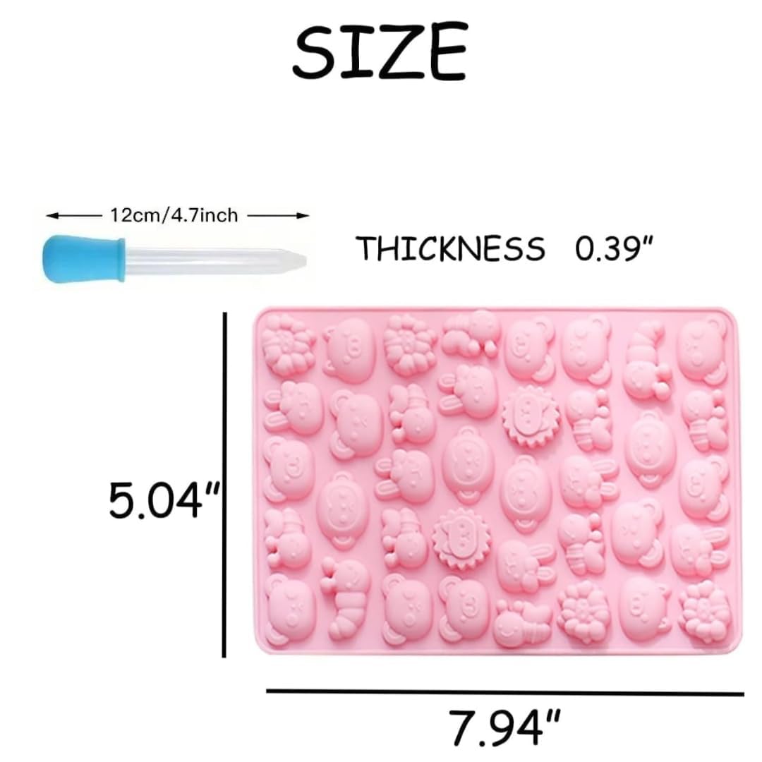 Animal Gummy Molds - Silicone Chocolate & Candy Molds -2
