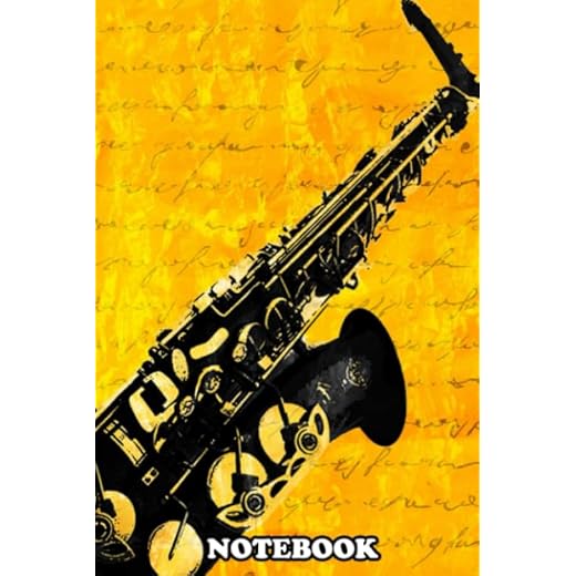 Notebook: Yamaha Custom Alto Sax , Journal for Writing, College Ruled Size 6" x 9", 110 Pages