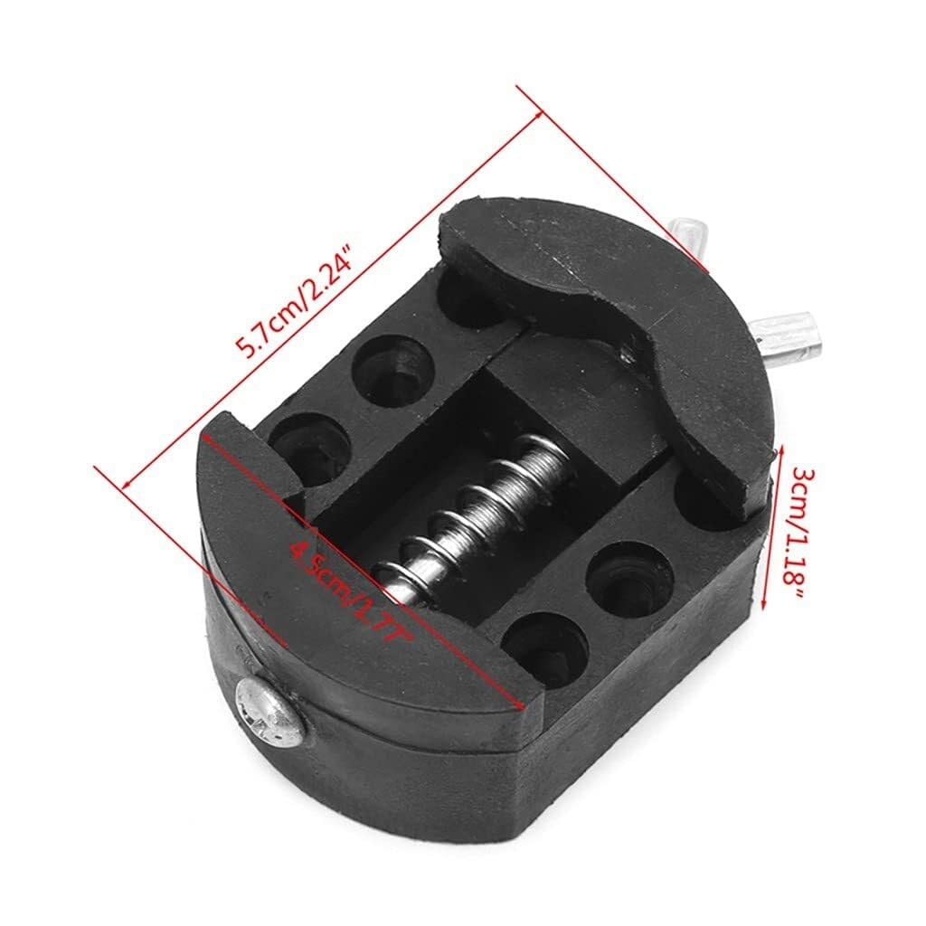 Soporte para Caja de Reloj, abridor Ajustable, removedor, Herramientas, Kits de reparación para relojeros, Caucho